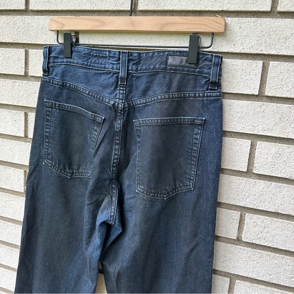 AG Adriano Goldschmied Twisted Alexxis High Rise Vintage Straight Jeans Raw Hem - Picture 4 of 14